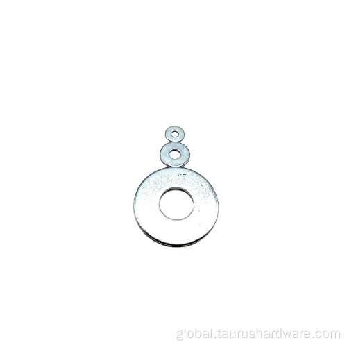 Black Stainless Steel Flat Washers Zinc Plated USS Metal Flat Washer Supplier